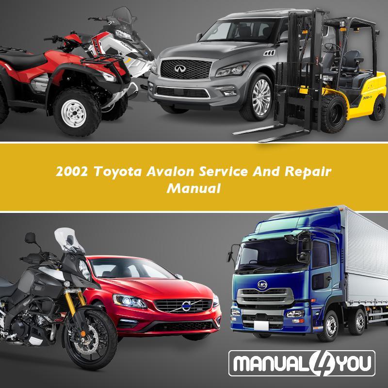 2015 toyota avalon service manual repair